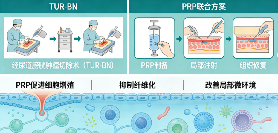 【學術前沿】PRP 聯合方案：探索 TUR-BN 術后狹窄預防的最優策略
